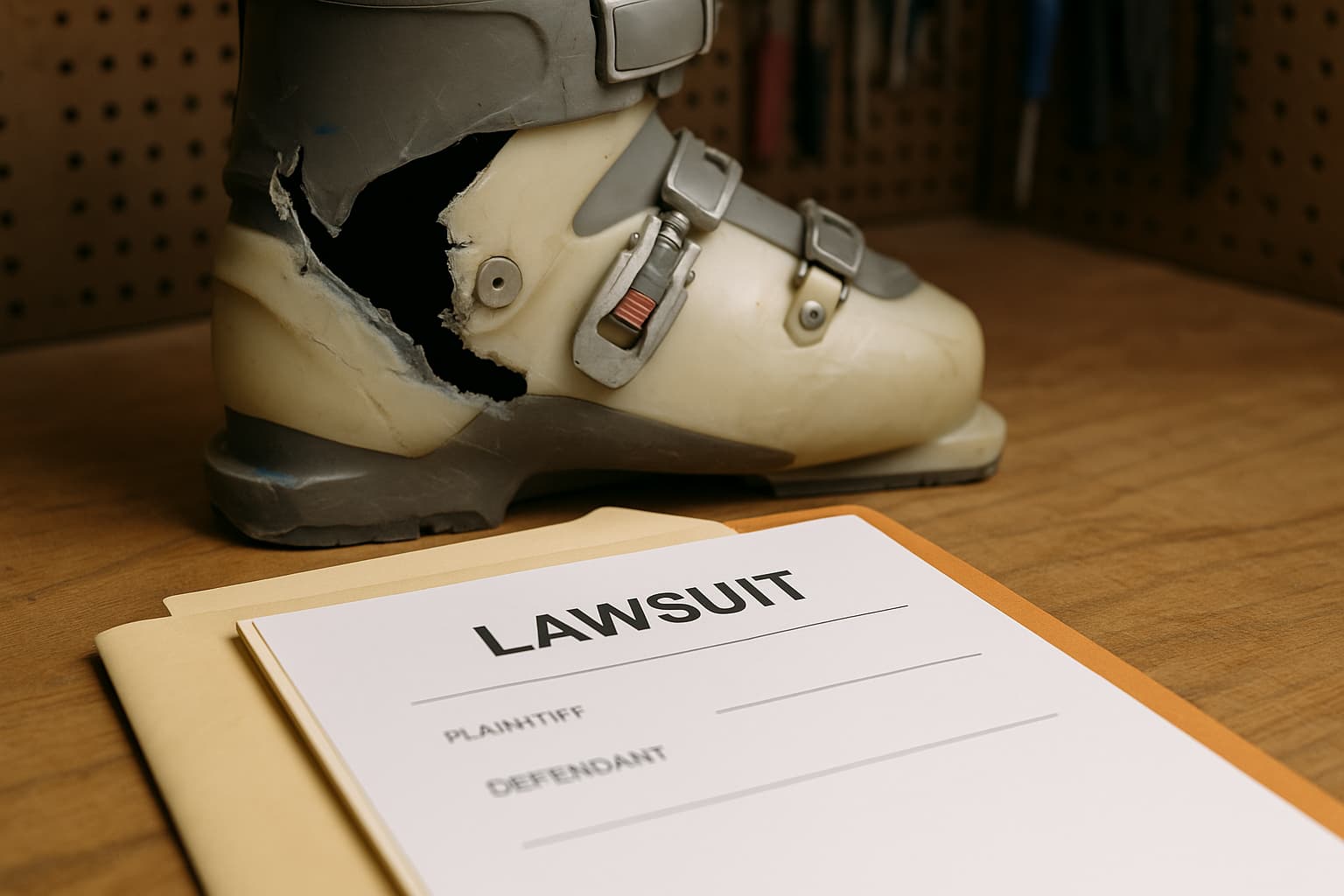 Foot Injury from Catastrophic Ski Boot Failure