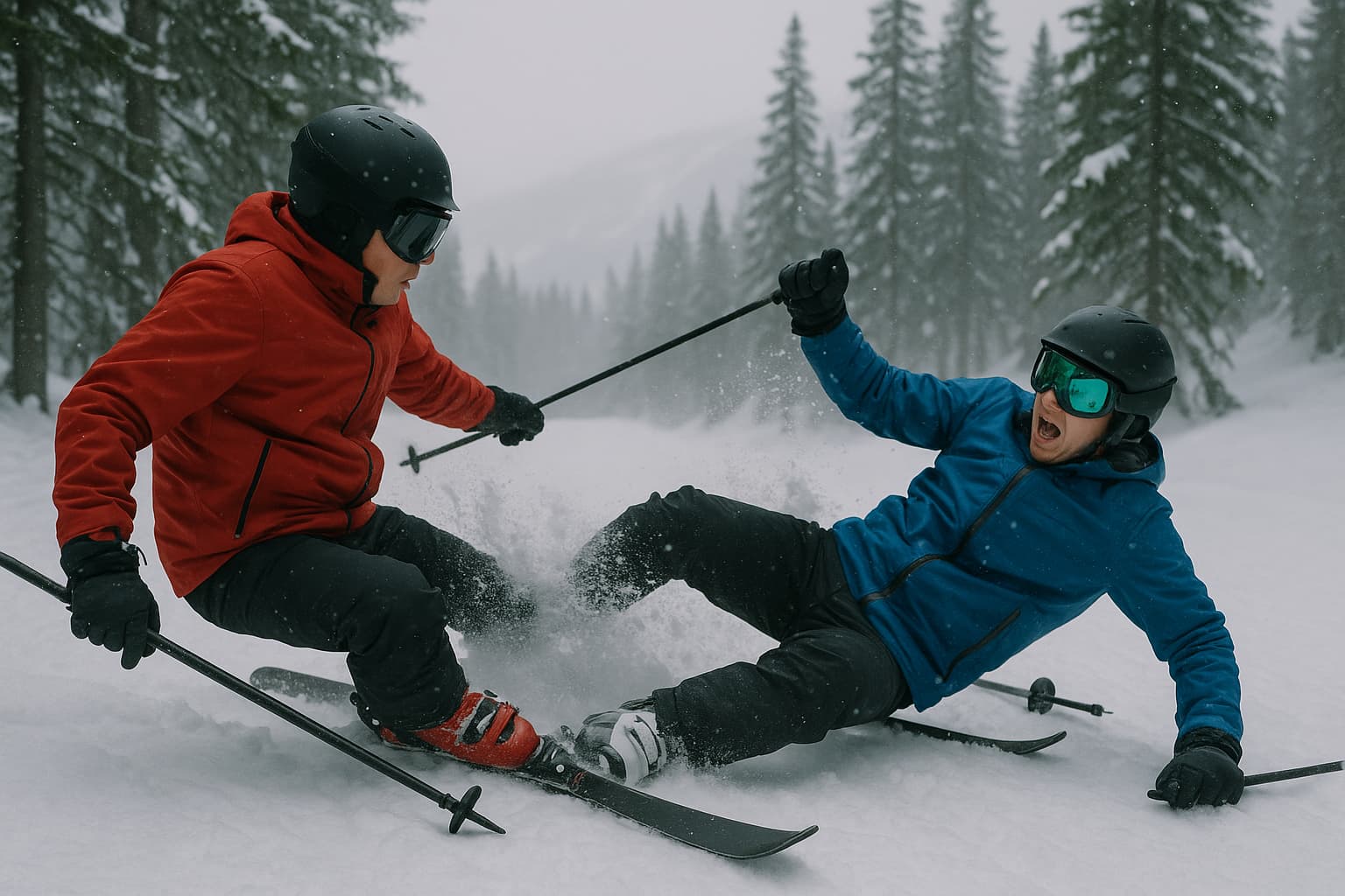 Leg Injury Resulting from Collision